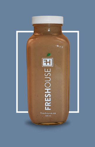 '-I AM- Plush: Cashew, Cocoa nibs, Dates, Alkaline water, Vanilla, Himalayan salt, Maple syrup