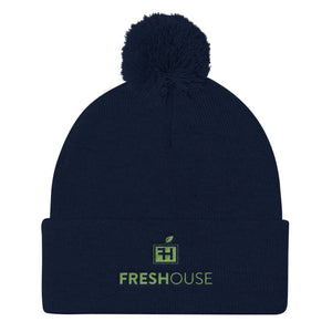 FresHouse Pom Pom Knit Hat