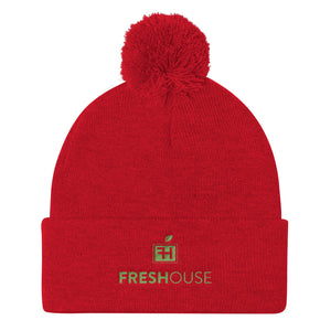 FresHouse Pom Pom Knit Hat