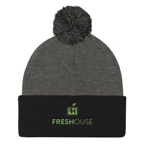 FresHouse Pom Pom Knit Hat
