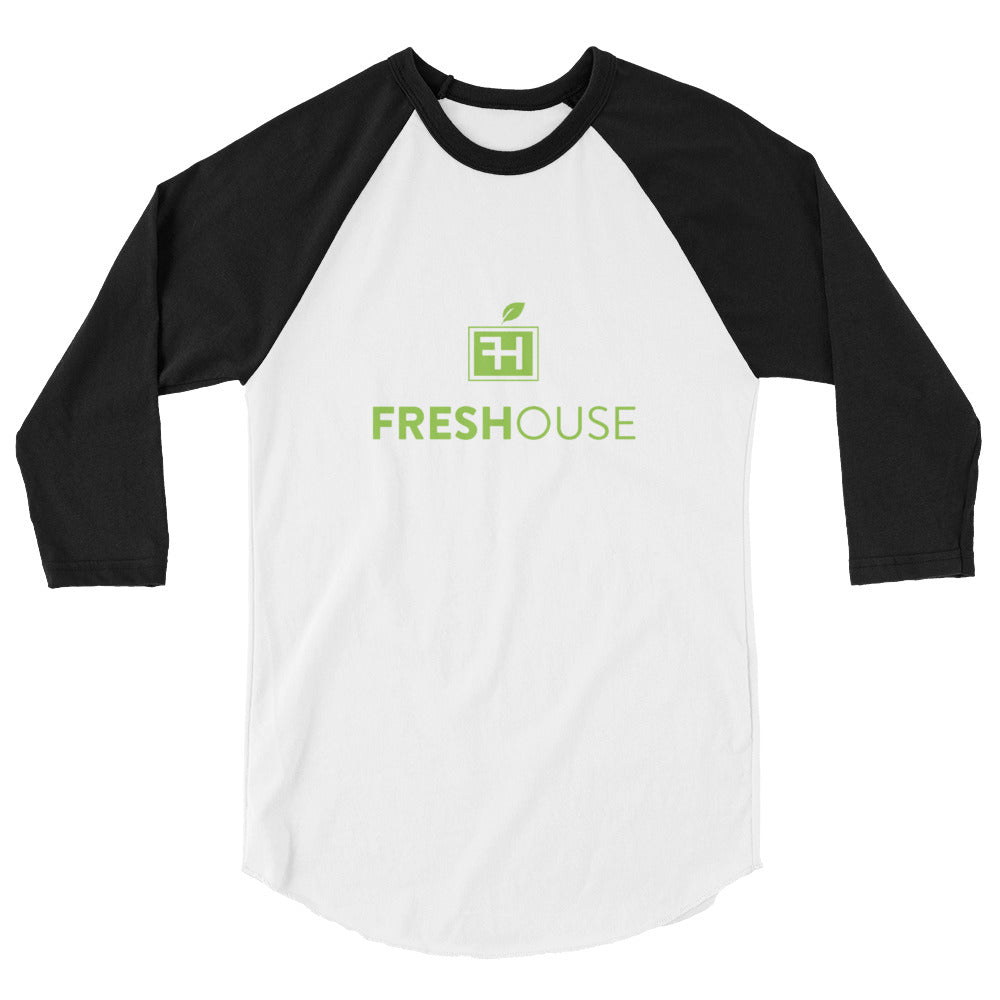 FresHouse 3/4 sleeve raglan shirt