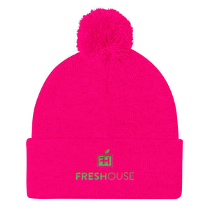 FresHouse Pom Pom Knit Hat