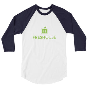 FresHouse 3/4 sleeve raglan shirt