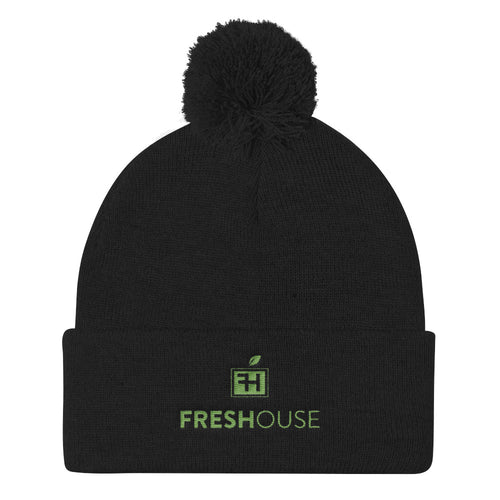 FresHouse Pom Pom Knit Hat