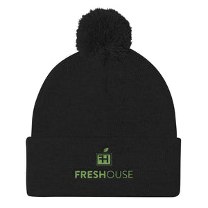 FresHouse Pom Pom Knit Hat