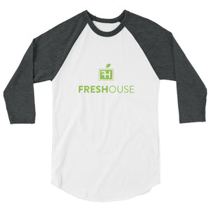 FresHouse 3/4 sleeve raglan shirt